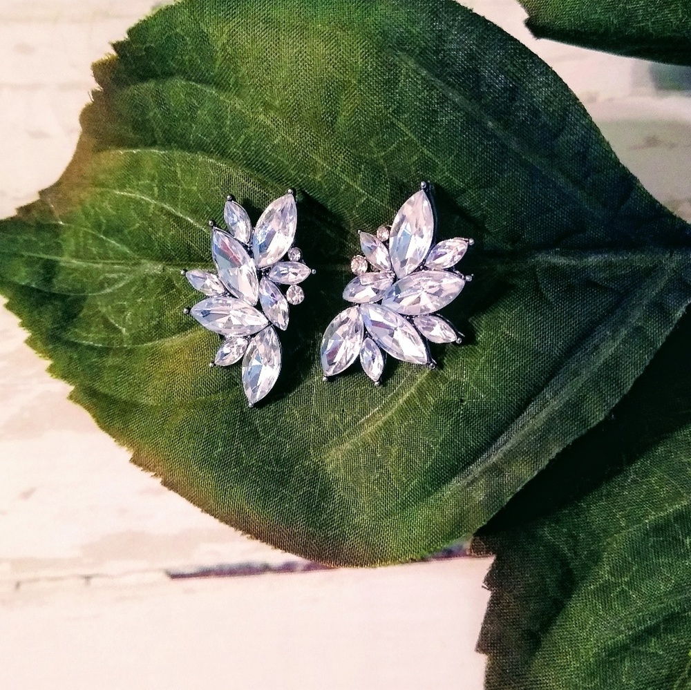 ‼️Crystal Rhinestone earrings - Picture 6 of 7